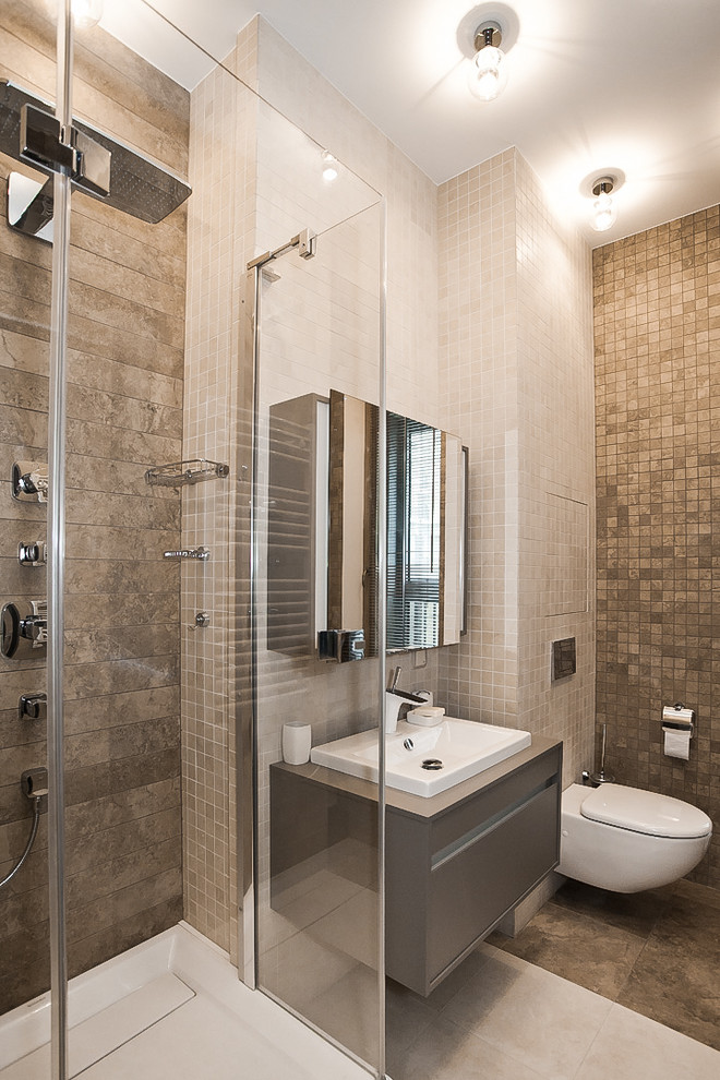 Минимализм в теплый тонах. Квартира. ЖК "Residence" . Санкт-Петербург