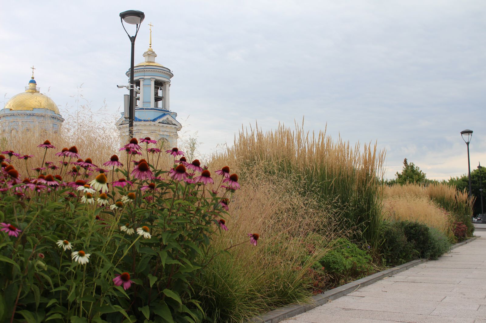 Цветники Советской площади
