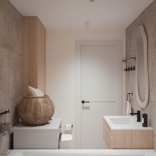 Рыжая квартира на ул. Баррикадная