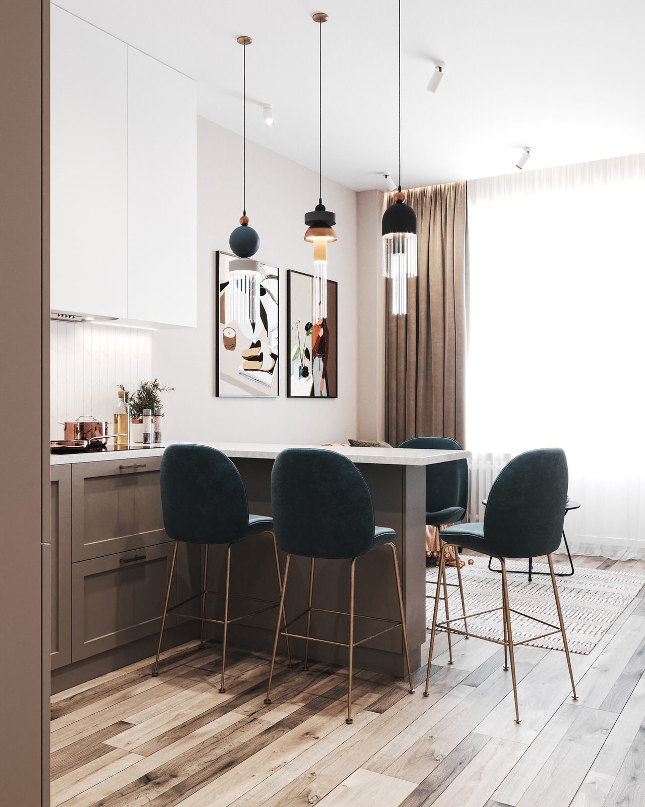 Небольшая квартира в ЖК Манхэттен