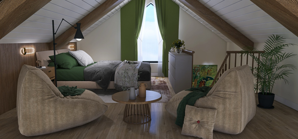 Г. САРАТОВ, 59 КВ.М.ЗАГОРОДНЫЙ ДОМ В СТИЛЕ БАРНХАУС