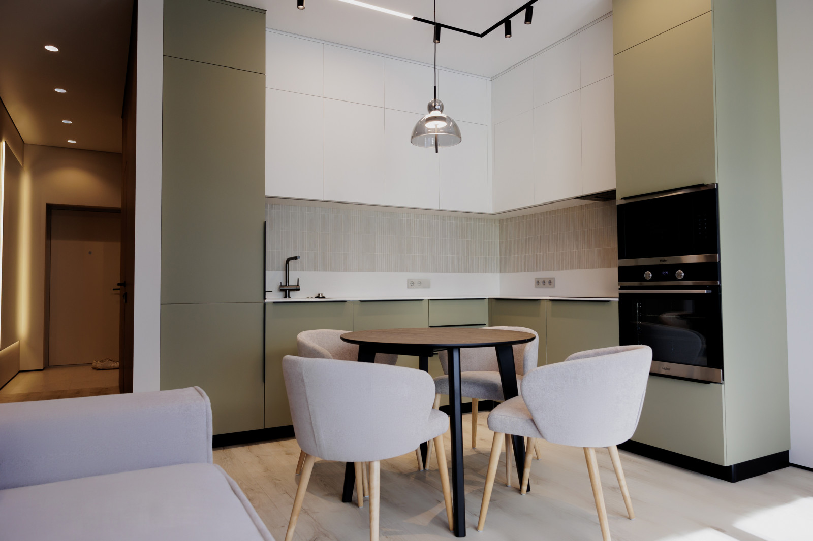 Реализация проекта квартиры 80 кв.м. ЖК Парк квартал Южный