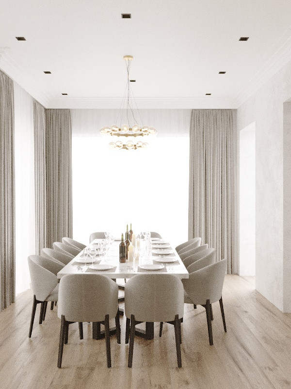 Современная классика в пастельных тонах