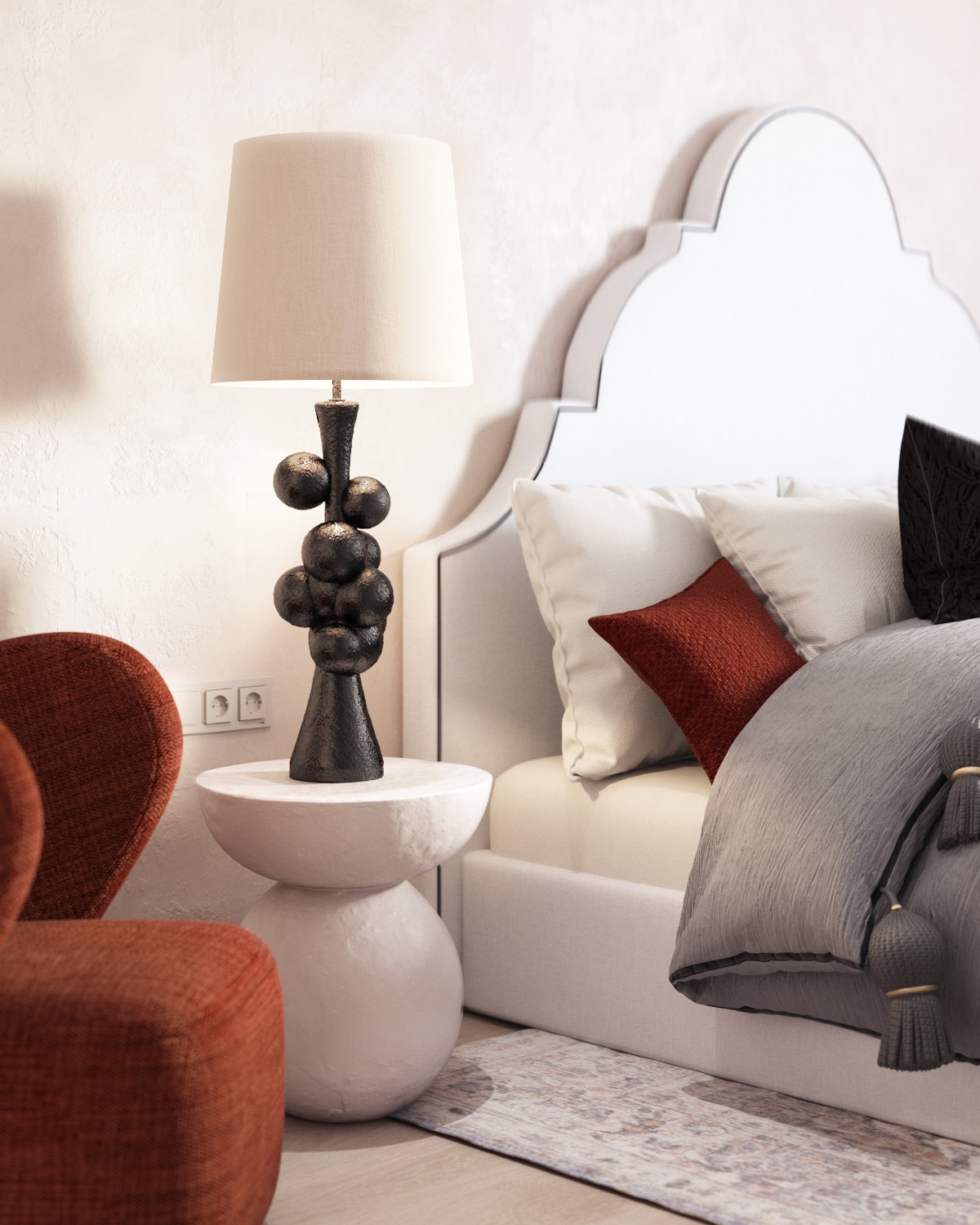 Спальня с этническими мотивами