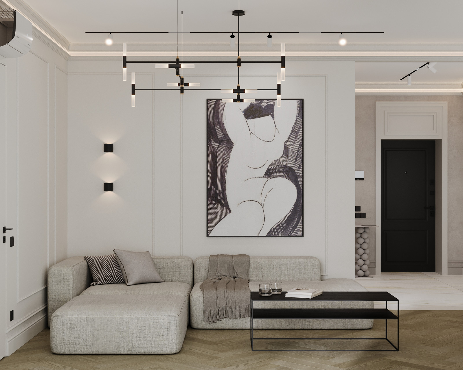 Дизайн-проект квартиры в ЖК Лесков