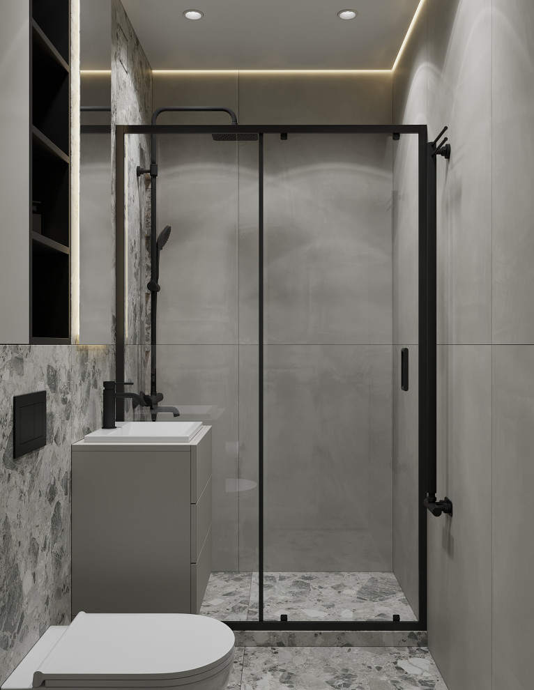 Дизайн-проект квартиры в современном стиле для молодой яркой пары