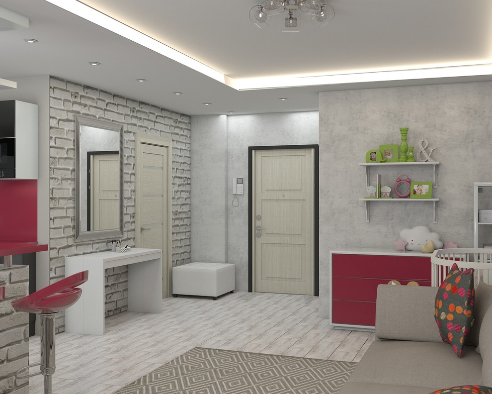 Квартира студия для молодой семьи