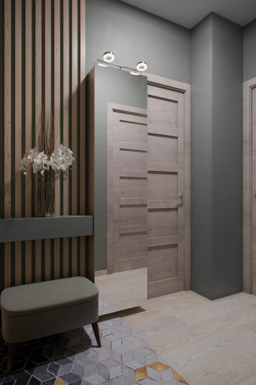 Дизайн однокомнатной квартиры ЖК Стрижи