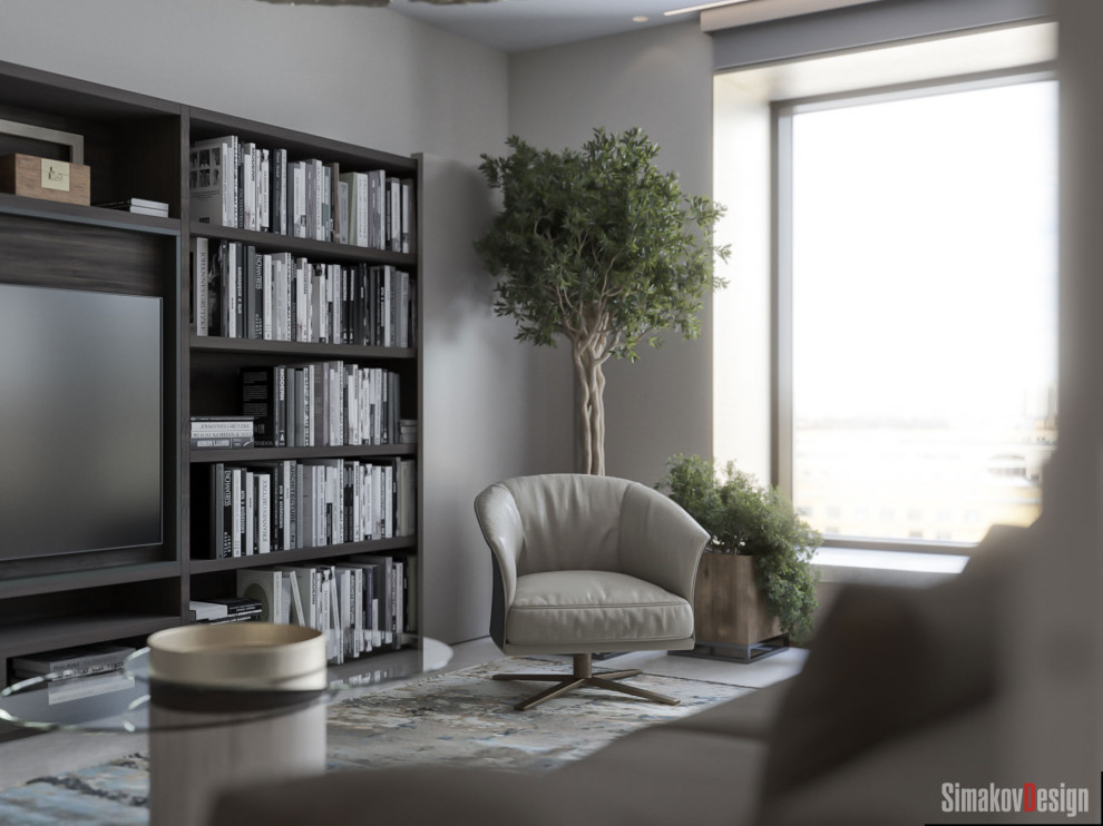 АПАРТАМЕНТЫ ЖК Резиденция Монэ.(гостиная)