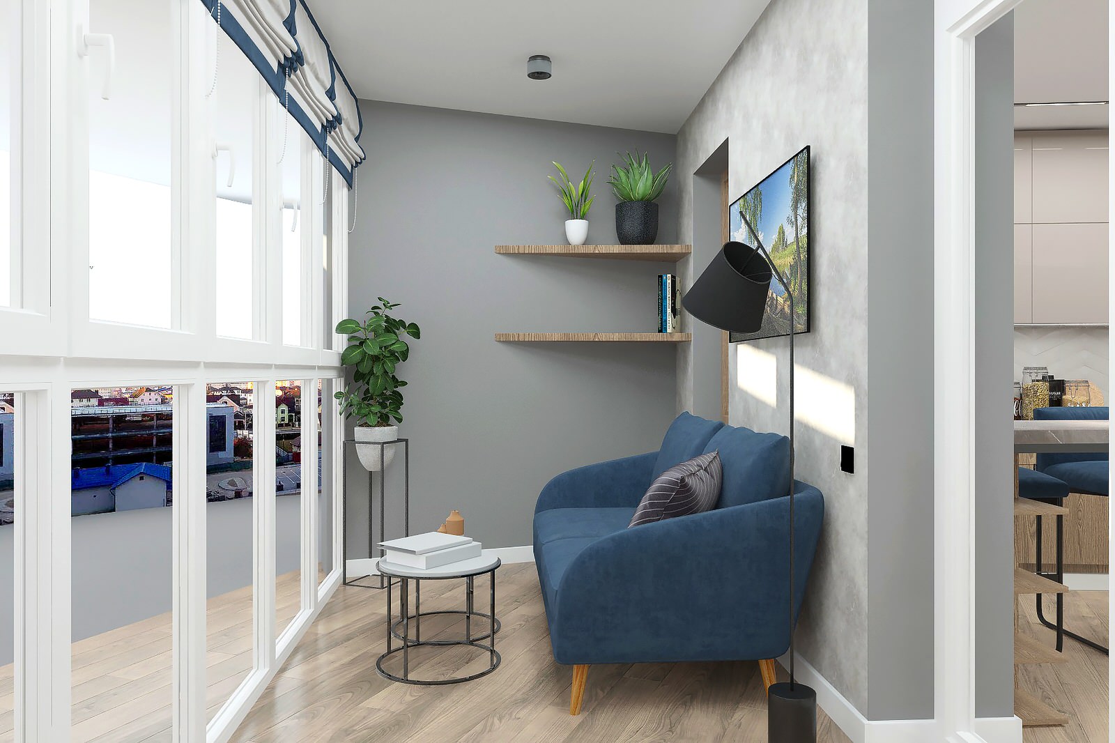 Квартира 57м2 для молодого парня