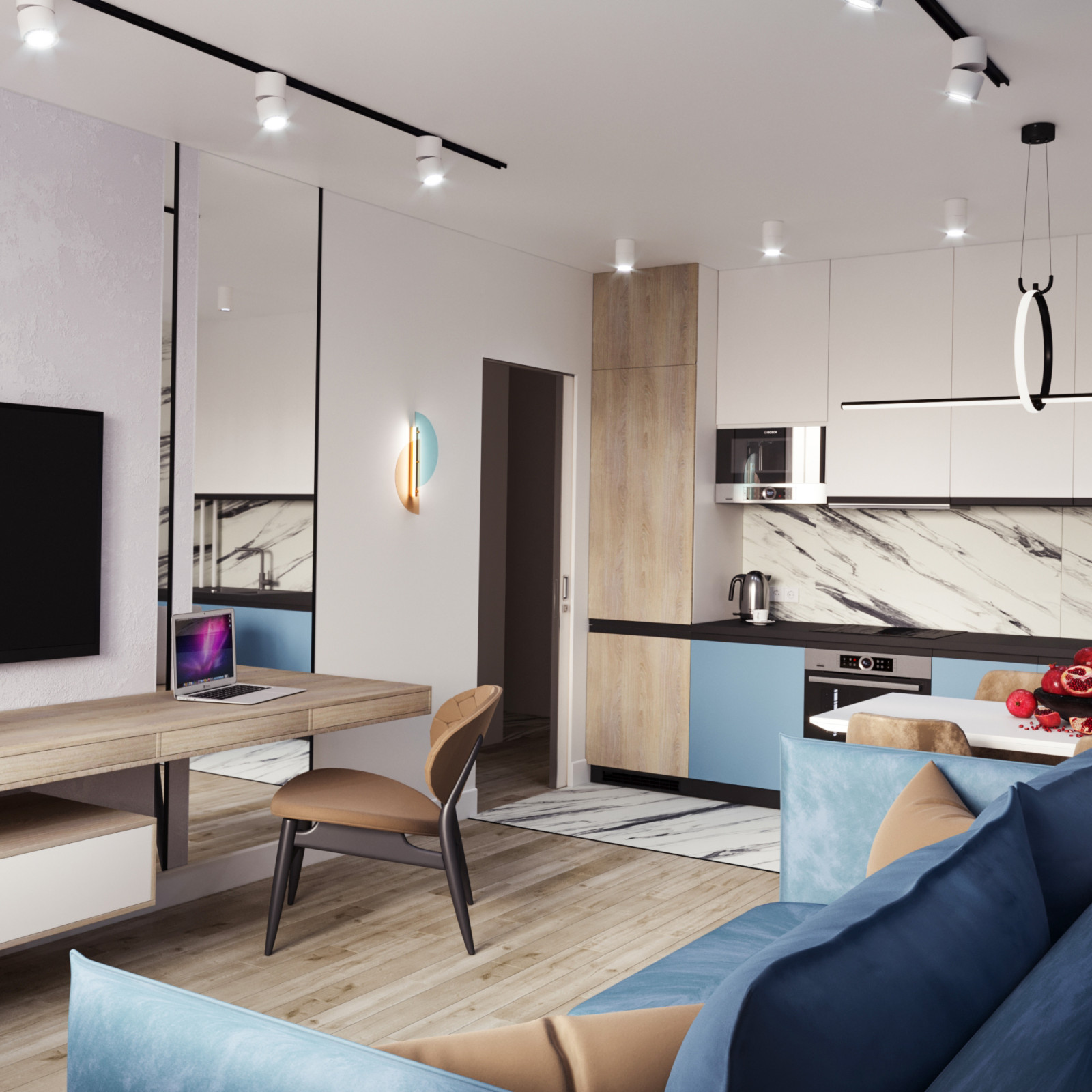 Кухня-гостиная