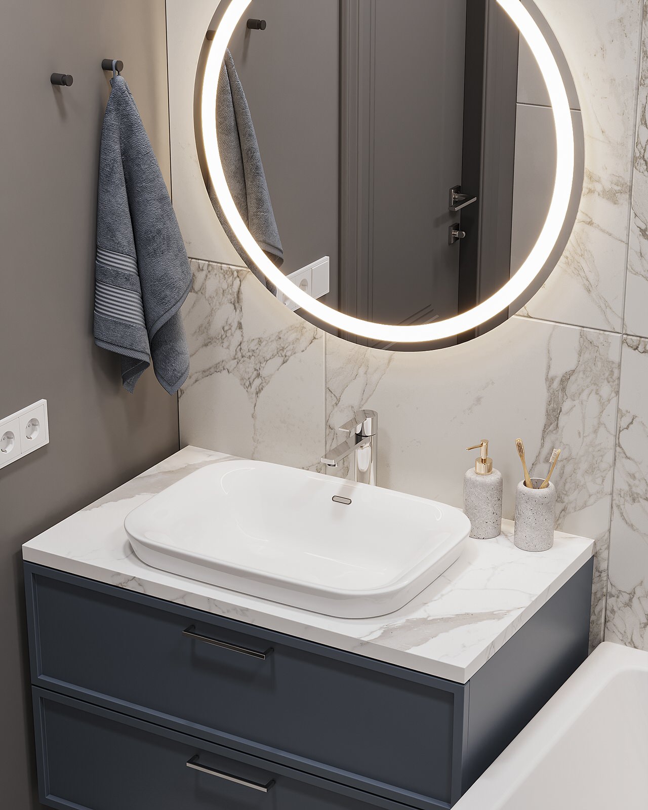 Дизайн-проект квартиры 62 м2 г. Ярославль