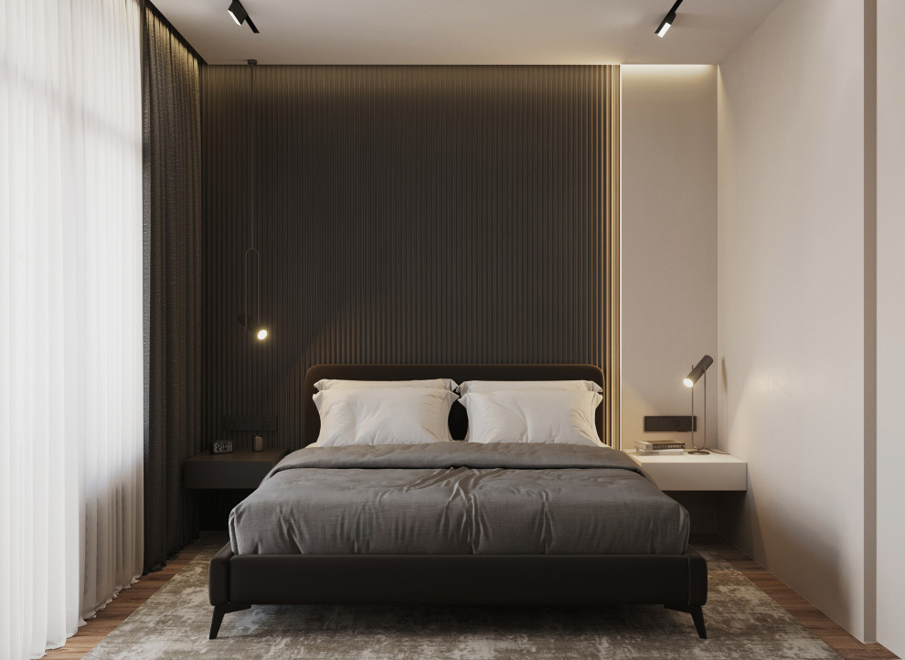 Спальня в стиле минимализм