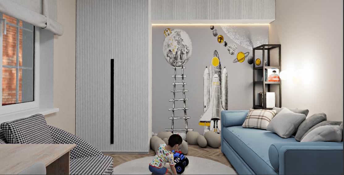 Детская, комната подростка