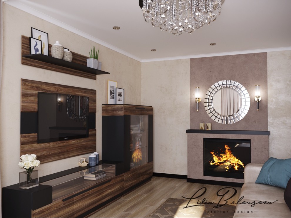 Обложка проекта: Гостиная в современном стиле