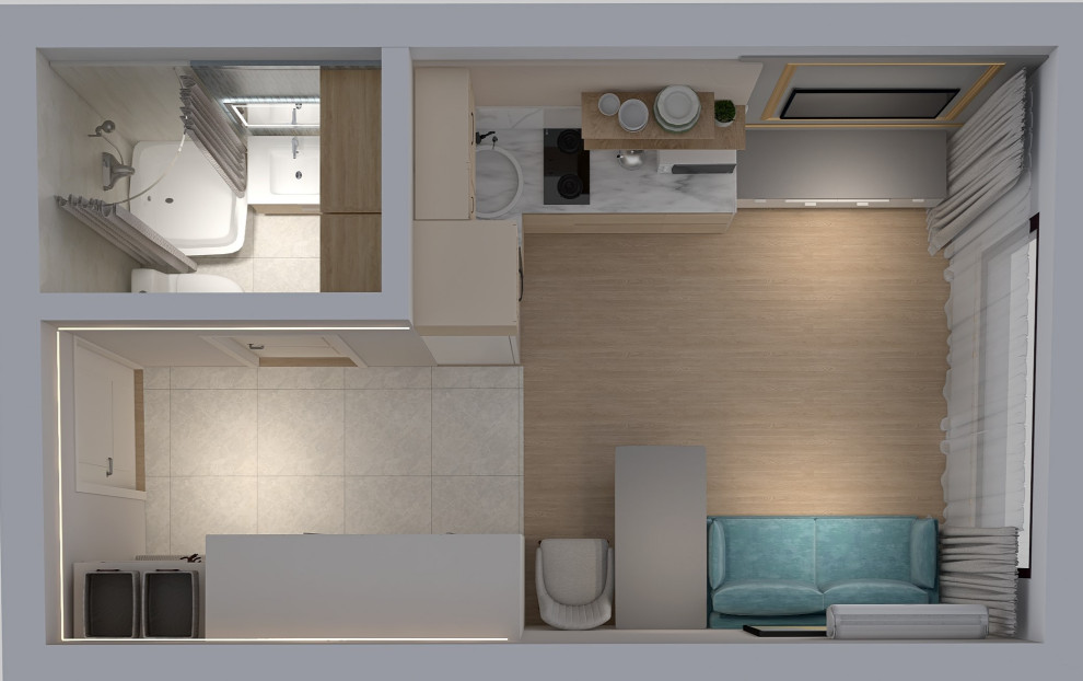 Квартира 18м2