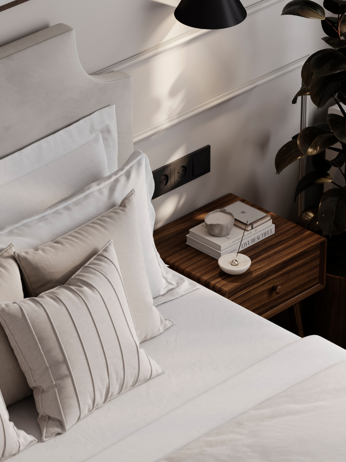 Уютный интерьер в ЖК Западный Порт