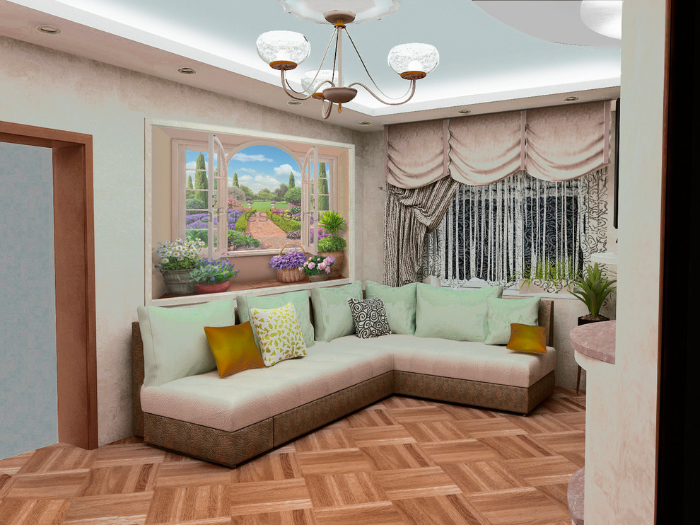 Гостиная в частном доме