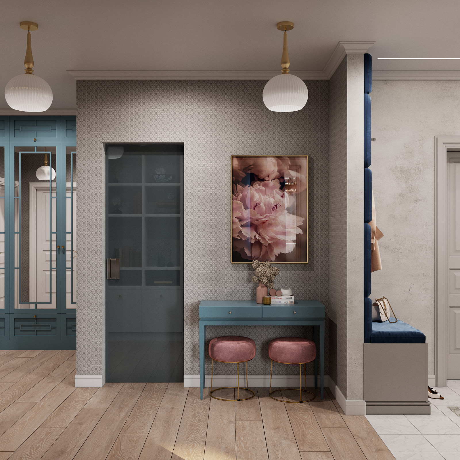 "Настроение праздника" Холл. Коридор