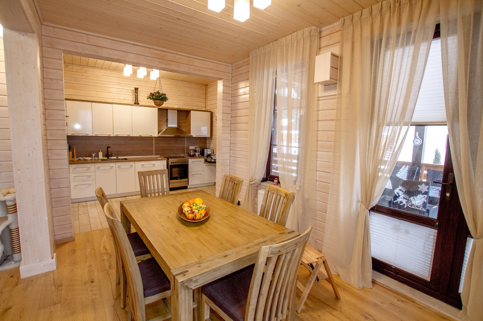 Деревянный дом из клееного бруса 329 метров (GOOD WOOD)