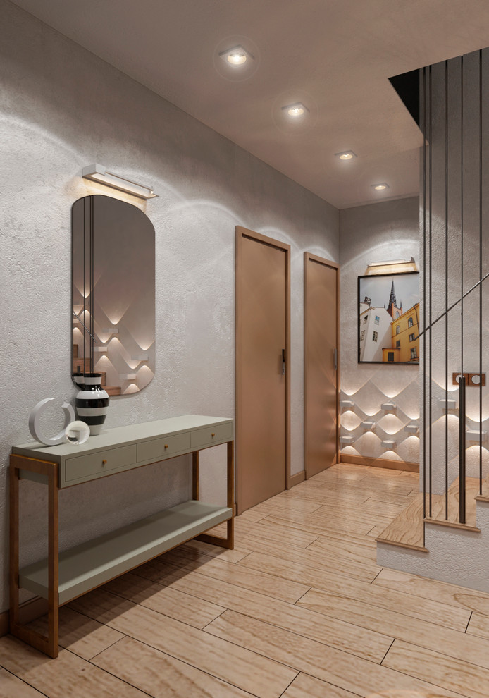 прихожая комната в скандинавском стиле