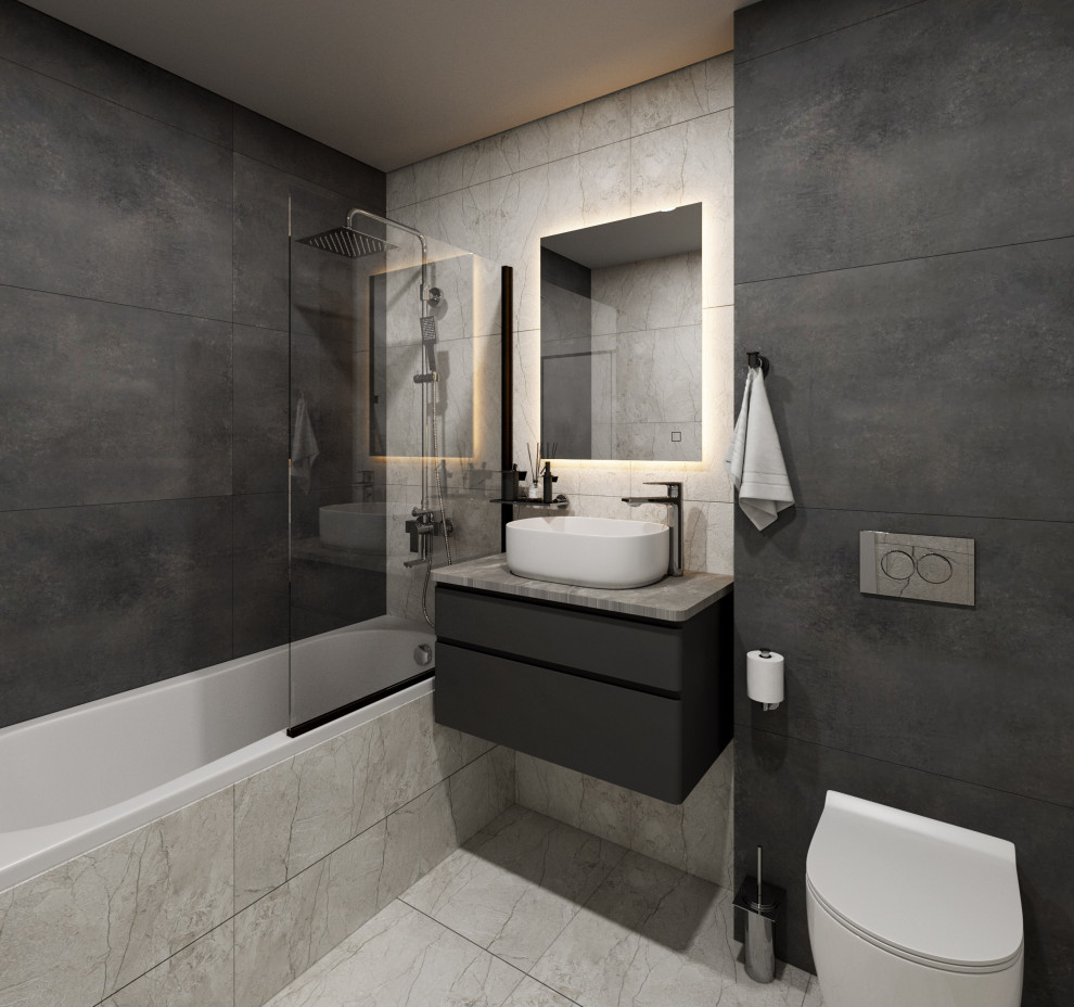 Дизайн "Брутальный серый"