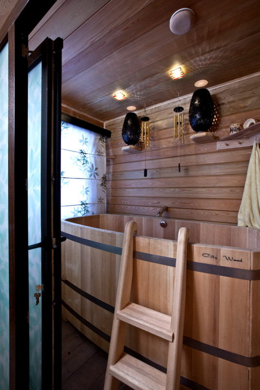 Офуро, сталактиты и банный дух. Проект для телепередачи «Дачный ответ».