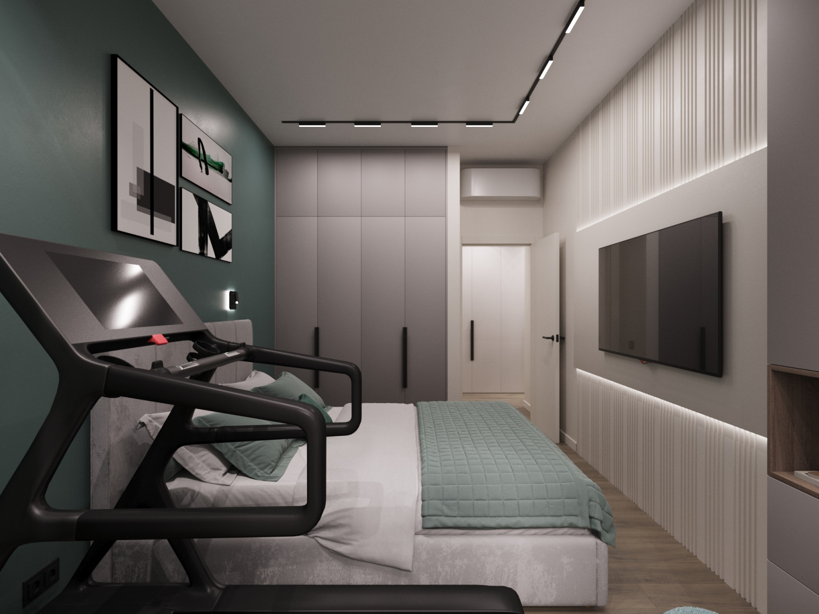 Дизайн интерьера 3х-комнатной квартиры с двумя детскими