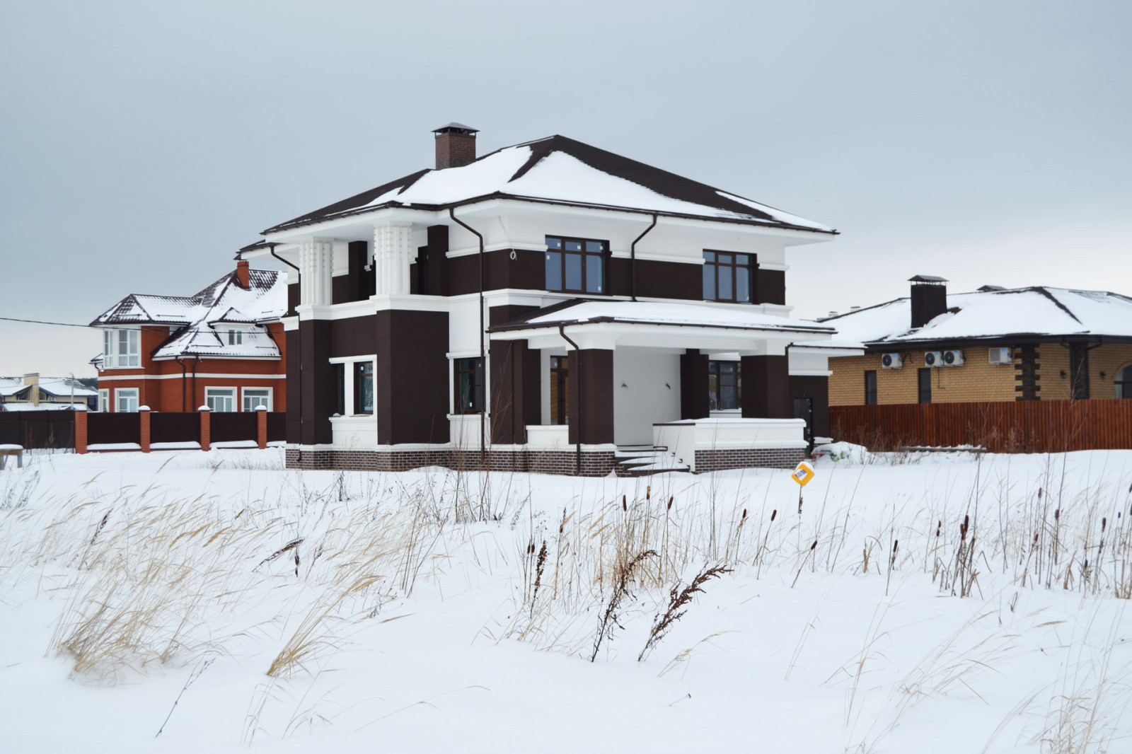 Обложка проекта: Дом в стиле Райта