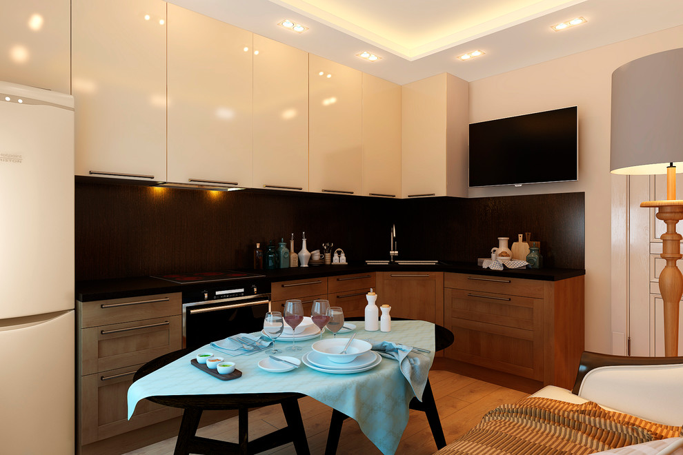 Обложка проекта: Квартира на Пулковском шоссе (визуализация)