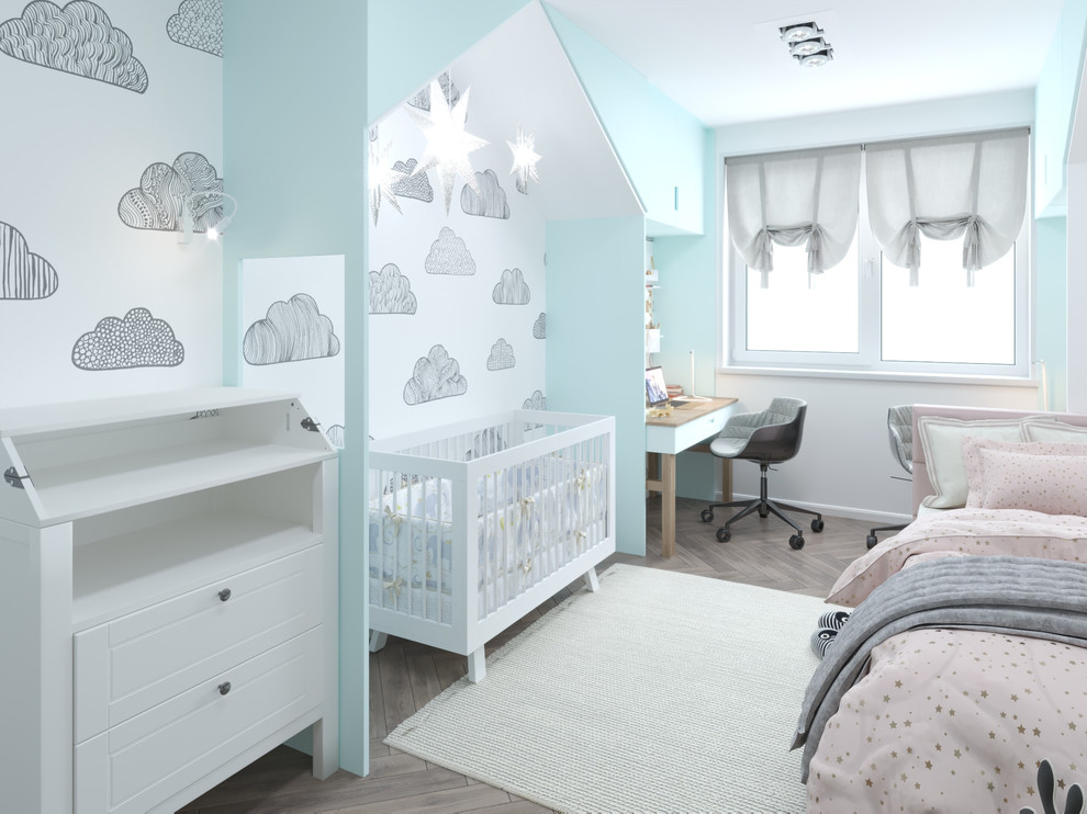 Дизайн детской "Сказочное небо"