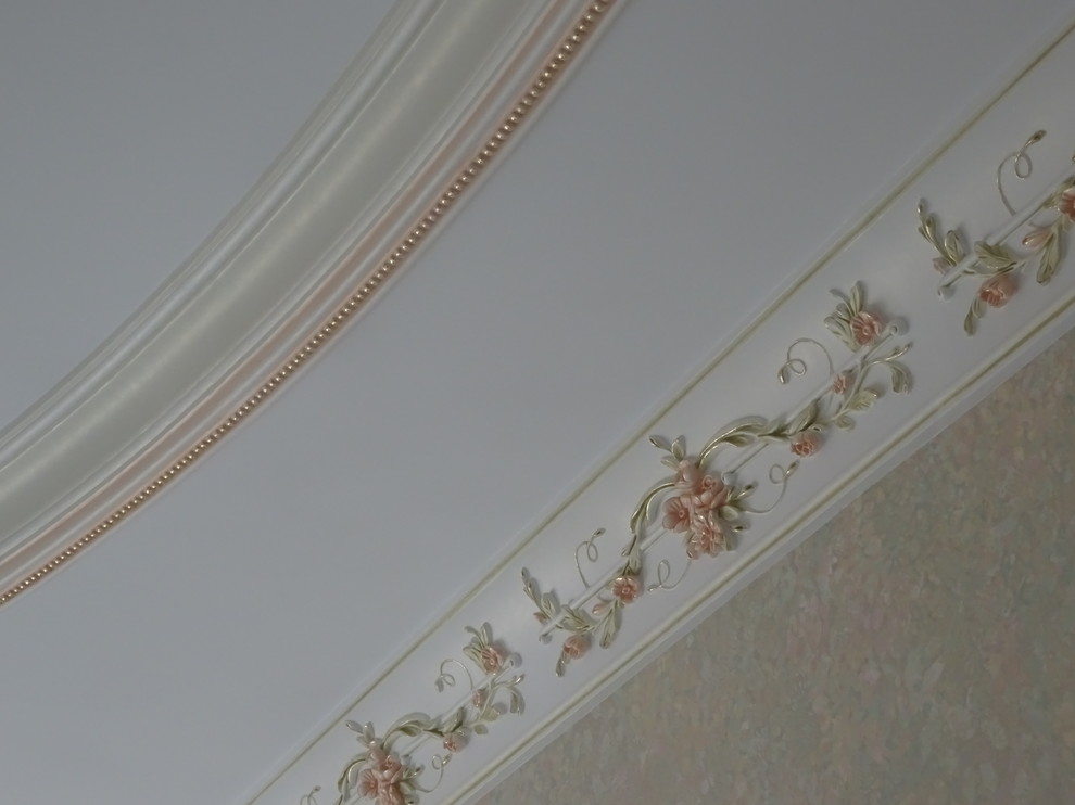 Монтаж гипсовой лепнины