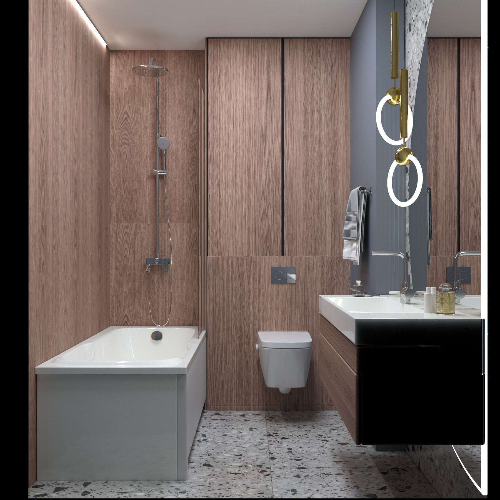 Обложка проекта: Проект: квартира 117 м.кв в ЖК Доминант г. Пермь