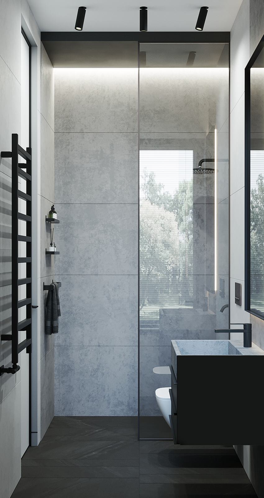 Дизайн интерьера загородного дома д. Никульское