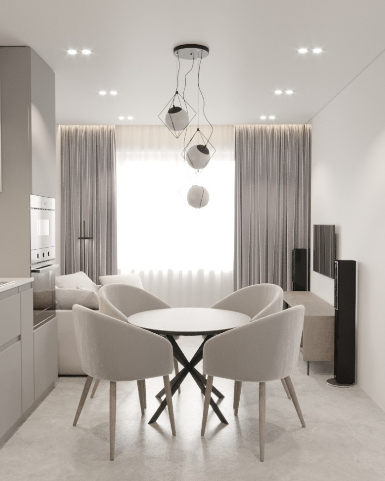 Обложка проекта: Минимализм в жемчужно-серых оттенках