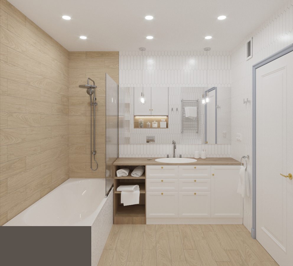 Обложка проекта: Квартира в стиле неоклассика