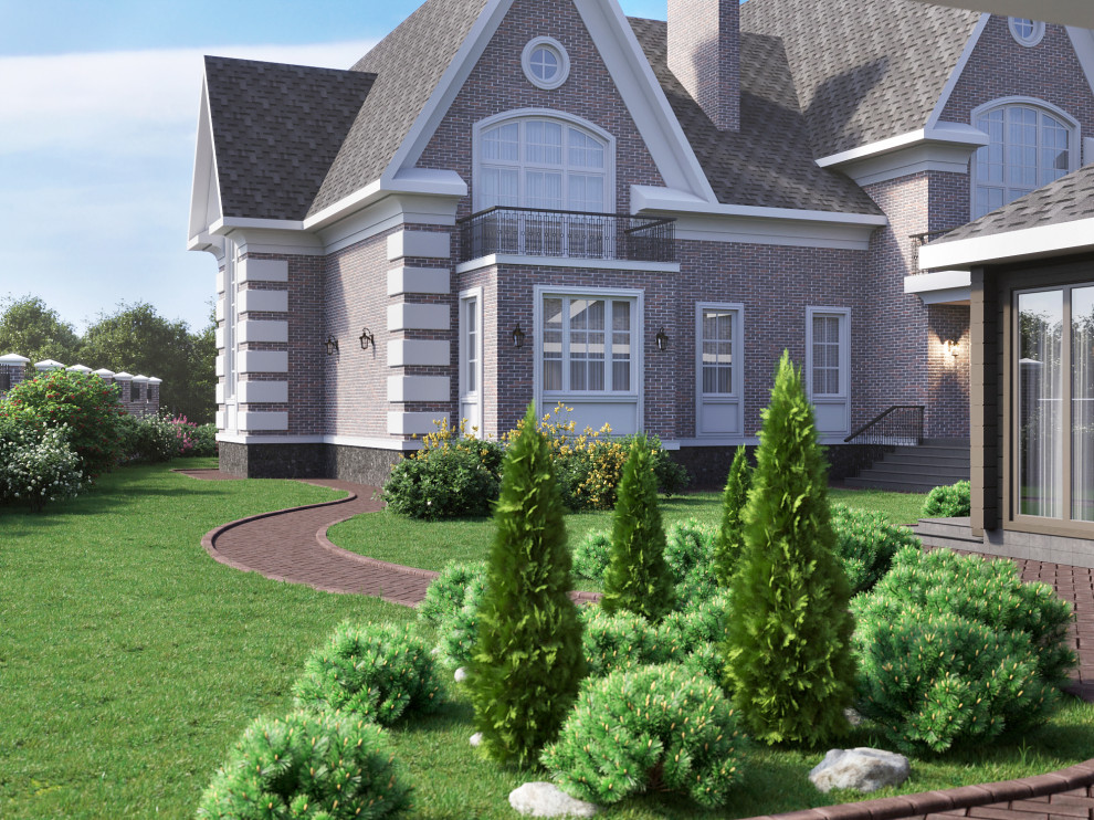 Проект дома со вторым светом 400 кв.м