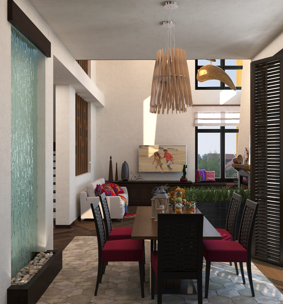 Загородный дом в мексиканском стиле