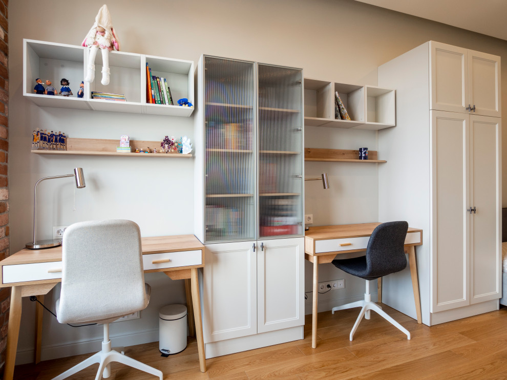 Меблировка детской комнаты для 2 детей