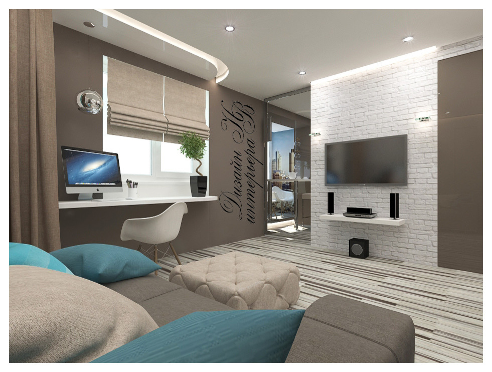 Проект квартиры 40 кв.м.