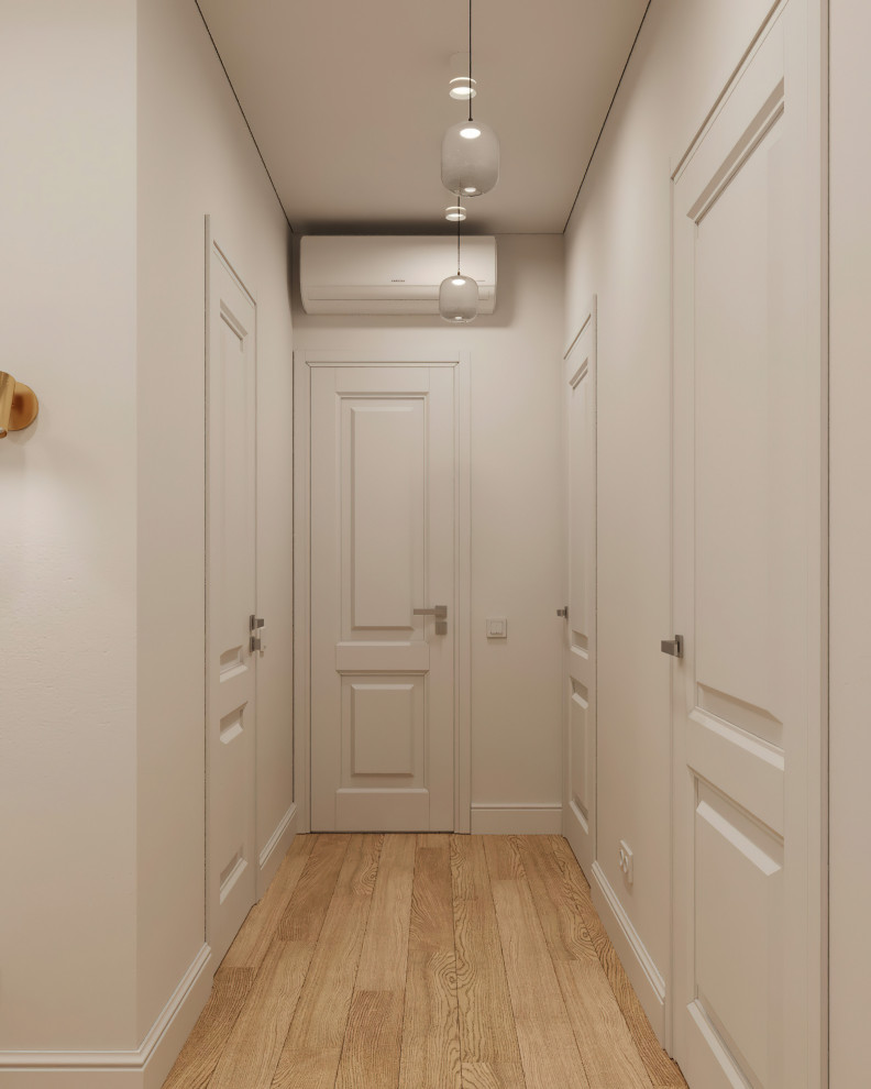 18. Clean 64 м². Прихожая