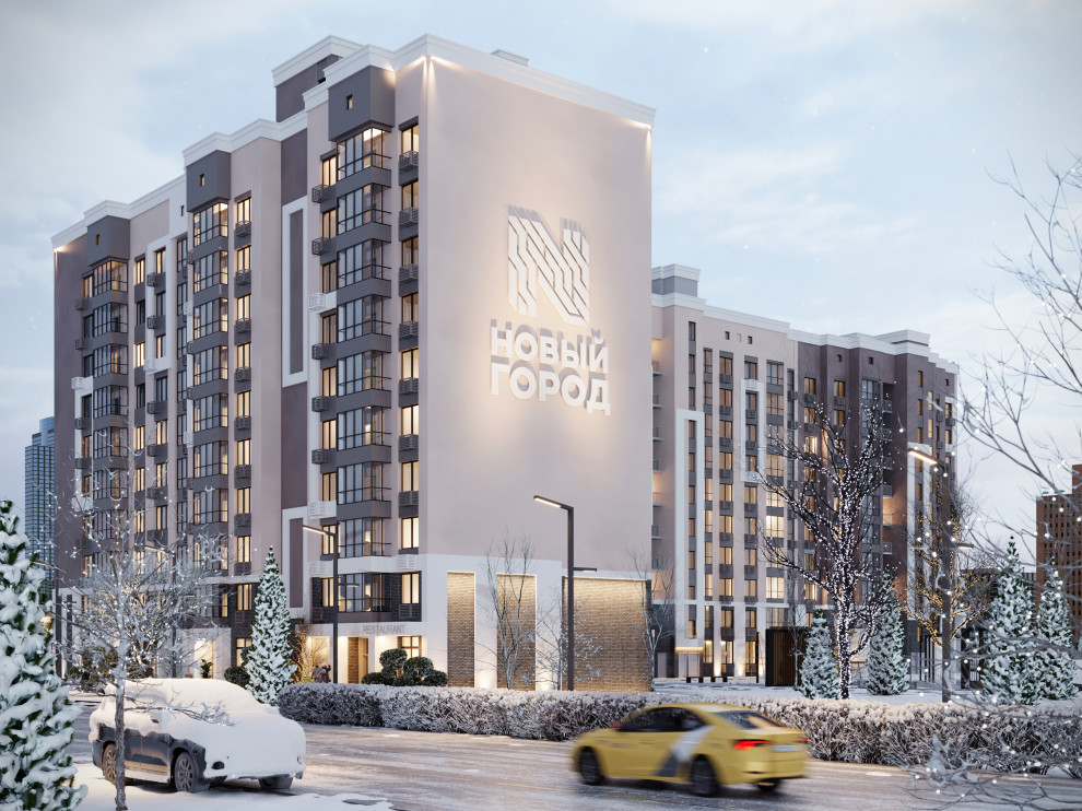 Проект жилого квартала "NEW CITY"