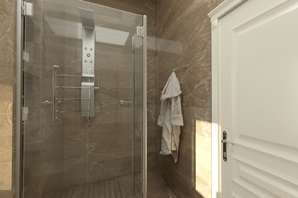 Дизайн проект дома с элементами классики