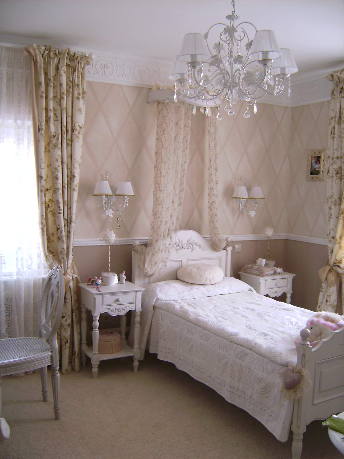 Декорирование детской в стиле "Прованс"