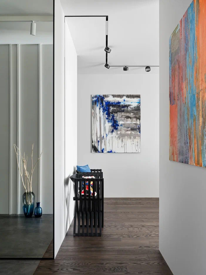 Квартира монохром