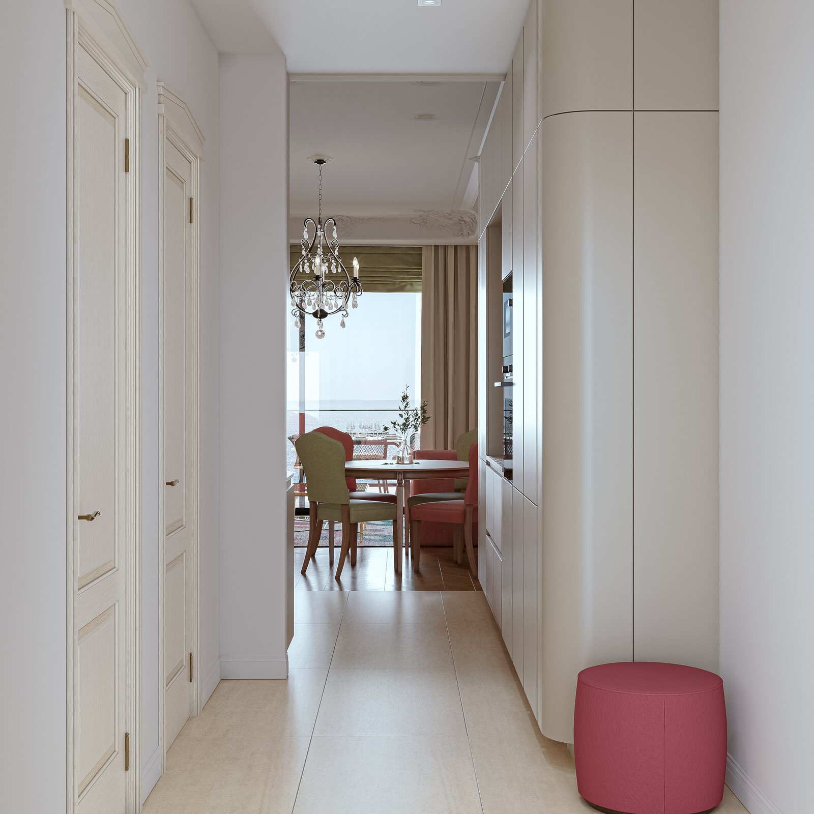 ФРАНЦУЗСКАЯ КЛАССИКА В АПАРТАМЕНТАХ У МОРЯ