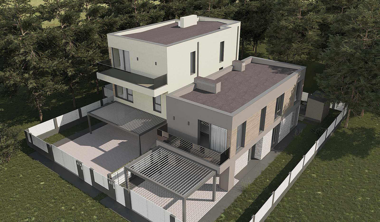 Обложка проекта: Индивидуальные дома