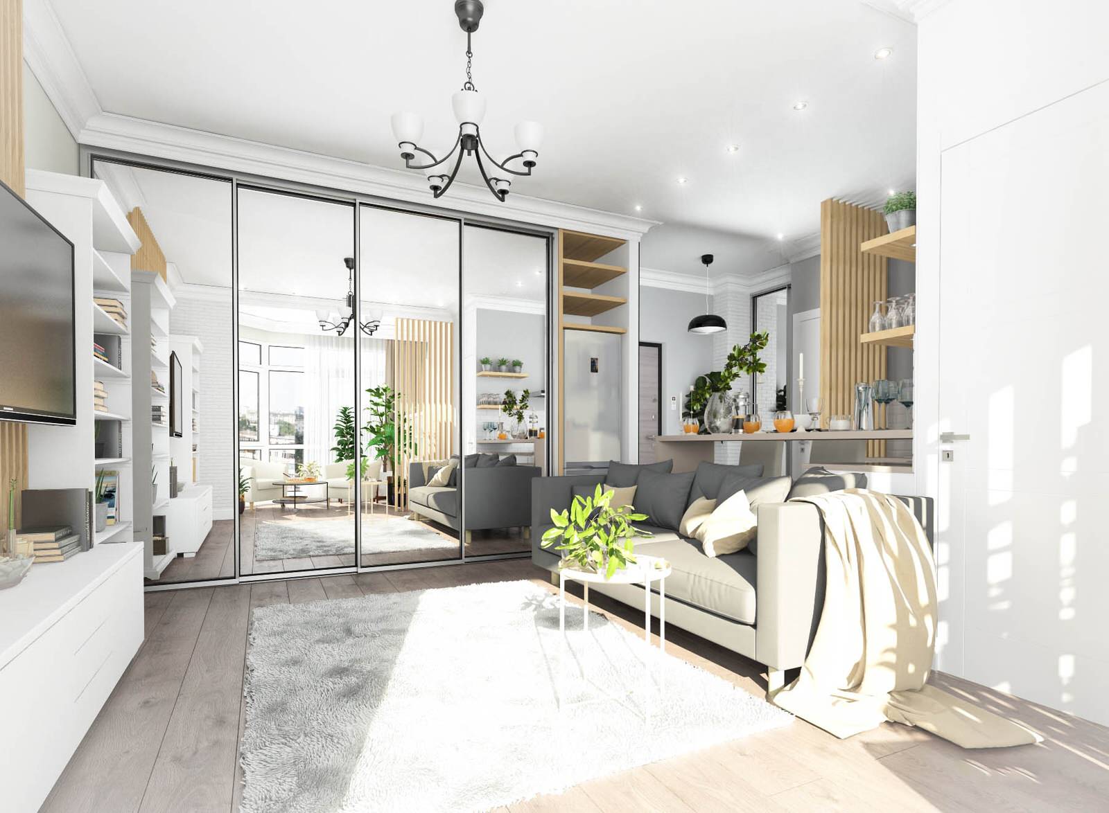 Еврооднушка для молодой пары