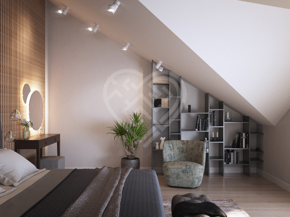 Дизайн интерьера загородного дома в Сходне