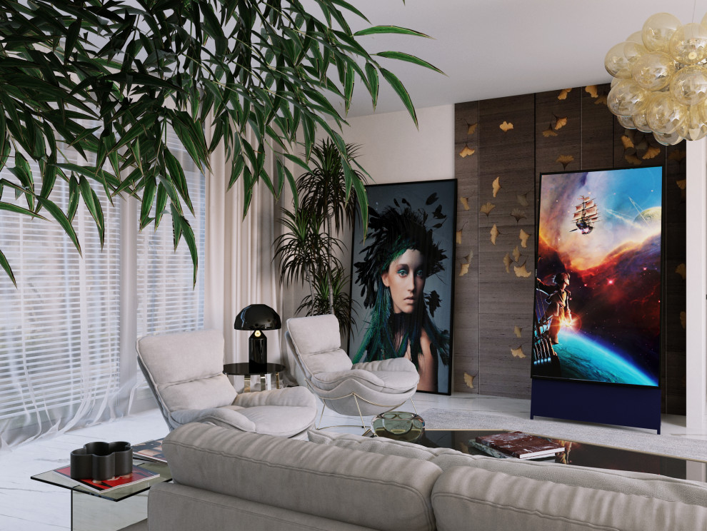 Обложка проекта: Miami Living Room/ Гостиная Майами